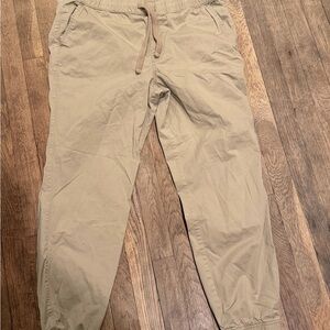 Men's Tan Casual Jogger Pants